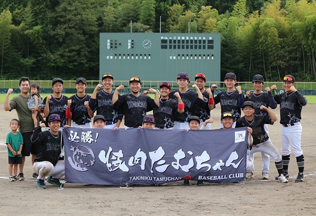 野球チームの様子