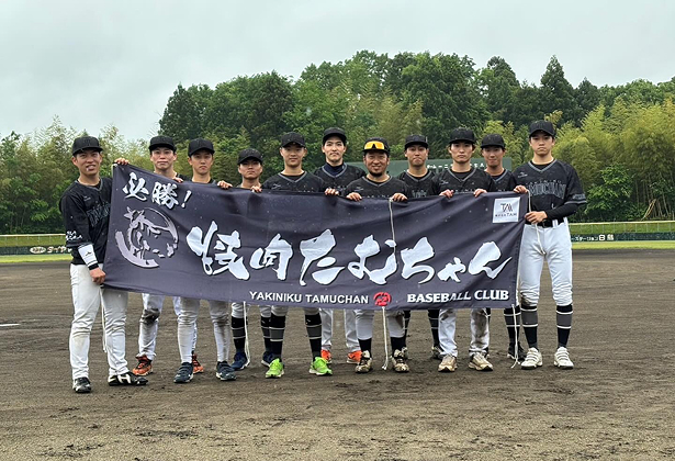 野球チームの様子